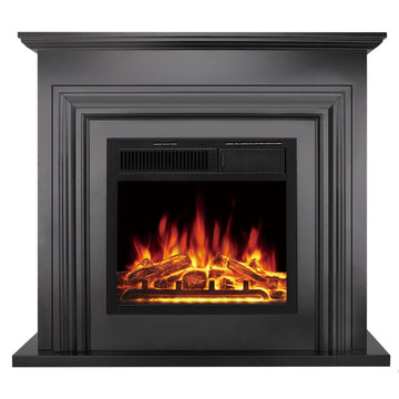 Cowsar 36" Electric Fireplace with Mantel Package 750W/1500W