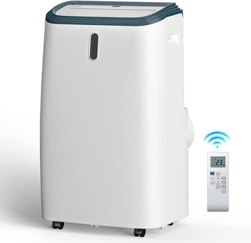 Cowsar 14000 BTU Portable Air Conditioner Cooling Up to 500sq.ft, Quiet and Energy-saving, Efficient Airflow