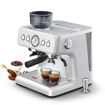 Cowsar 15 Bar Espresso Machine with Grinder