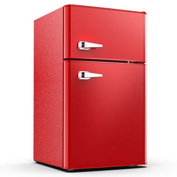 3.2 cu. ft. 2-Door Mini-Refrigerator in Black